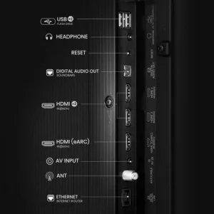 Smart TV Hisense 4K 55 Polegadas 55A6NV com Dolby Vision, HDR10, HLG, Dolby Gaming, Film Maker, DTS Virtual X, Compatibilidade Alexa e Google Home - Imagem 6