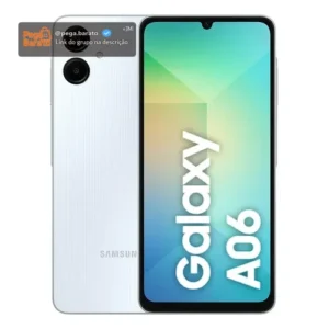 Samsung Galaxy A06 Dual SIM 128 GB branco 4 GB RAM - Imagem 1
