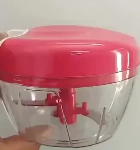 Mini Processador E Triturador De Alimentos Alho Cebola 500ml - Imagem 22