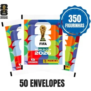Kit Com 350 Figurinhas Da Copa Do Mundo 2026 - 50 Envelopes - Imagem 1