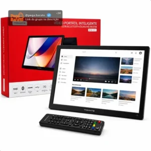 Tv Digital Portátil 19 Bluetooth Hdmi Usb Tela Inteligente - Imagem 1