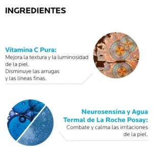 Creme de olhos anti-rugas La Roche-posay Pure Vitamin C 15 ml - Imagem 3