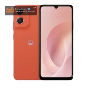 Celular Motorola Moto G06 128gb 4gb Ram Orange - Imagem 1