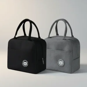 Kit 2 Bolsa Marmita Térmica Lancheira Academia Trabalho Dia - Imagem 7