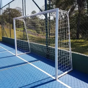 Par Rede Gol Futsal Futebol De Salão Fio 2mm Proteção U.v. - Imagem 3