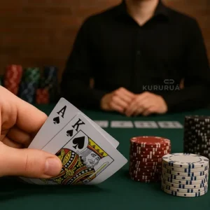 Kit Jogo De Poker Texas Semi Profissional Completo 200 Fichas Numeradas Campeonato Marca Kururuá - Imagem 8