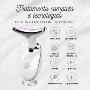 Aparelho Tratamento Facial Lift Anti Rugas Rejuvenescedor - Imagem 3