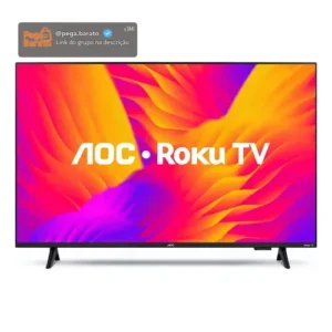 Smart Tv Aoc 43 43s5155/78g Full Hd Led Wifi Roku Hdmi - Imagem 1