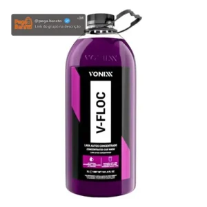 V floc Shampoo Automotivo Neutro Concentrado 3L Vonixx - Imagem 1