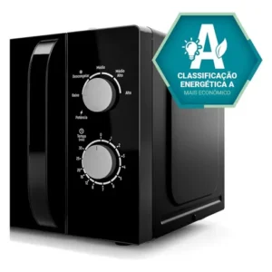 Microondas Philco 20l Preto Mecânico Limpa Fácil PMO23M - Imagem 3
