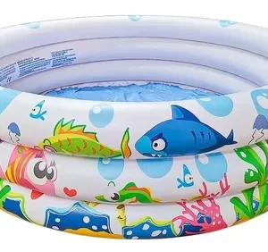 Piscina Inflável Redonda Wellmix 180L PVC Summer Fun para Crianças - Imagem 4