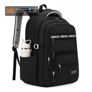Mochila Feminina Masculina Escolar Faculdade Viagem Notebook - Imagem 1