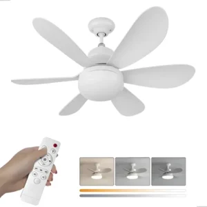 Luminária Ventilador De Teto 40w Potente Com Controle Remoto - Imagem 10