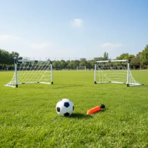 Kit Mini Golzinho Duas Trave Futebol Gol Infantil Bola - Imagem 11