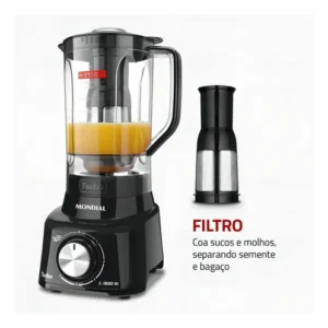Liquidificador Turbo Full Mondial 900W - L-900 FB - Imagem 5