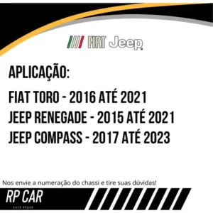 Par Bieleta Suspensão Original Fiat Toro Renegade Compass - Imagem 2