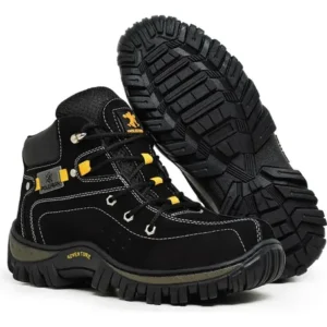 Bota Coturno Adventure Masculina Polofran Botina Cano Médio - Imagem 5