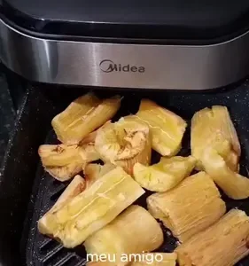 Fritadeira Air Fryer 4,5l Widemax Com Interior De Alumínio 1500w Midea - Imagem 2