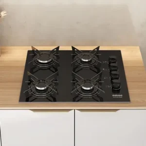Cooktop Electra Plus 4q Pto Preto - Imagem 3