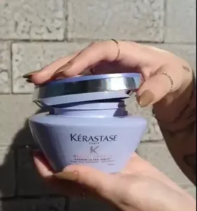 Kérastase Blond Absolu Máscara Ultra Violeta Mascarilla Matizante Rubios | 200ml | - Imagem 2