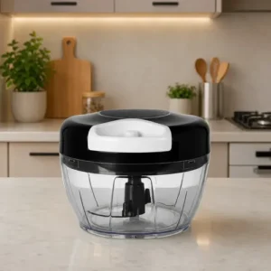 Mini Processador E Triturador De Alimentos Alho Cebola 500ml - Imagem 3