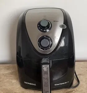 Fritadeira elétrica sem óleo Mondial Cozinha AFN-50 5L preta e inox - Imagem 2