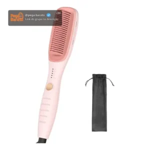 Escova Alisadora Gd039 Gokoco Ptc 3 Million Negative Ions - Imagem 1