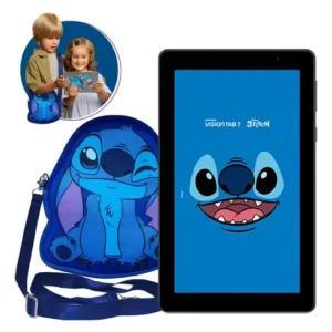 Tablet Positivo Vision Tab 7 Stitch, 64 GB, 3 GB RAM, Tela 7" IPS, Android 14 Go, com Capa e Mochila - Imagem 1