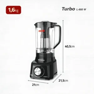 Liquidificador Turbo Full Mondial 900W - L-900 FB - Imagem 9