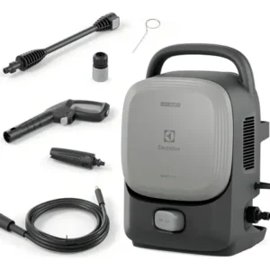 Lavadora De Alta Pressão Electrolux 1600psi 1400w De Potência Com Engate Rápido Easywash Lava Jato Lava Car Qws1600 Cinza - Imagem 1