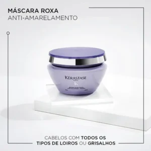 Kérastase Blond Absolu Máscara Ultra Violeta Mascarilla Matizante Rubios | 200ml | - Imagem 3
