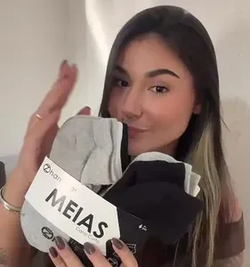 Kit 10 Pares Meias Zhamaro Algodão Cano Curto Atoalhada - Imagem 3