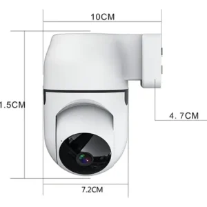 Câmera De Segurança Full Hd Visão Noturna Na Tomada Jt-8178 Branco - Imagem 3