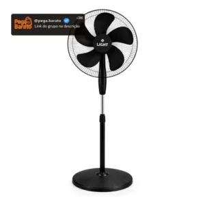 Ventilador De Coluna Light Silencioso 40cm Ajuste De Altura - Imagem 1