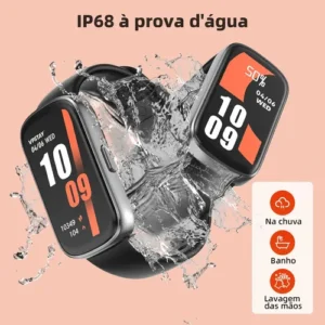 Relógio Inteligente Smart Band Sports E À Prova De Água Caixa Preto - Imagem 3