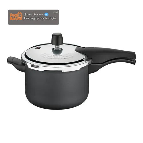 Panela de Pressão Tramontina 4,5L Vancouver Effect Preto 20591/420