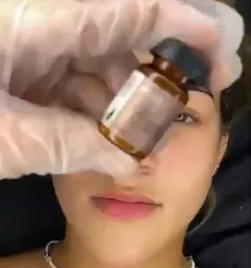 Henna Menela Castanho Escuro Padrão Profissional Para Designer De Sobrancelhas 2.5g Com Fixador E Nanotecnologia Completo - Imagem 25