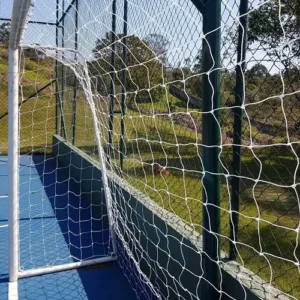 Par Rede Gol Futsal Futebol De Salão Fio 2mm Proteção U.v. - Imagem 4