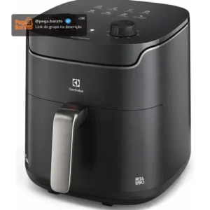 Fritadeira Elétrica Electrolux 5,6l 1400w Eaf40 Efficient 110v Tecnologia Air Cooking 360° Grafite Lançamento - Imagem 1