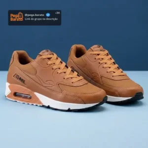 Tênis Masculino W-box Max Casual Sintético Padrão Promoção - Imagem 1