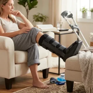 Bota Ortopedica Imobilizadora Longo Bilateral Preto - Artipé - Imagem 5