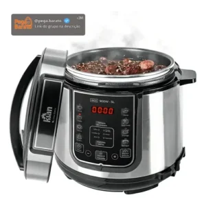 Panela De Pressão Elétrica 5 Litros Kian Ppe-101 Cor Inox - Imagem 1