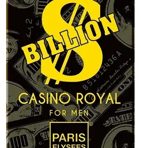 Perfume Billion Casino Royal Paris Elysees Masculino Intense 100ml - Imagem 5
