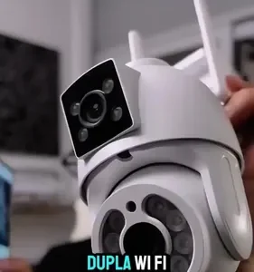 Câmera Dupla Segurança Ip Wifi Externa Lente 6mp App Yoosee - Imagem 2