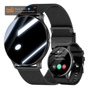 Smartwatch Esportivo Masculina Relógio Inteligente Redondo - Imagem 1