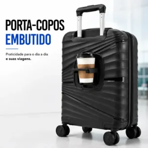 Kit Mala 10kg Viagem Expansiva Bordo Avião Bagagem - Imagem 8