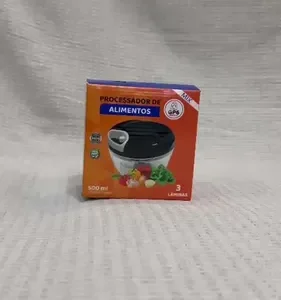 Mini Processador E Triturador De Alimentos Alho Cebola 500ml - Imagem 18