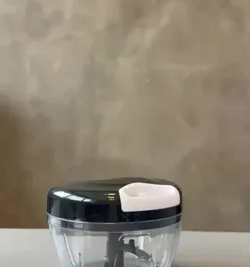 Mini Processador E Triturador De Alimentos Alho Cebola 500ml - Imagem 2