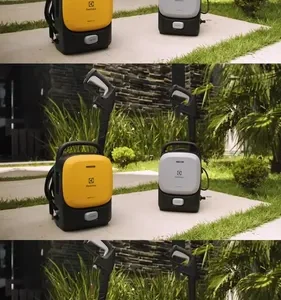 Lavadora De Alta Pressão Electrolux 1600psi 1400w De Potência Com Engate Rápido Easywash Lava Jato Lava Car Qws1600 Cinza - Imagem 2