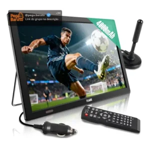 Tv Portátil Rywob 15.6 Hd 4000mah Bateria Hdmi Usb - Imagem 1